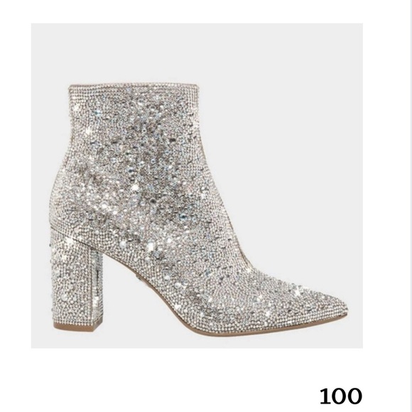 Betsey Johnson Sparkly Boots – Size 9 - Picture 13 of 13